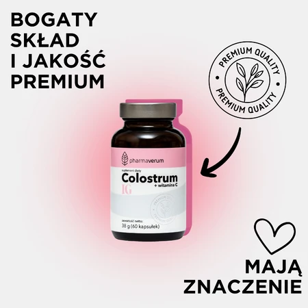 Pharmaverum Colostrum IG, 60 capsules