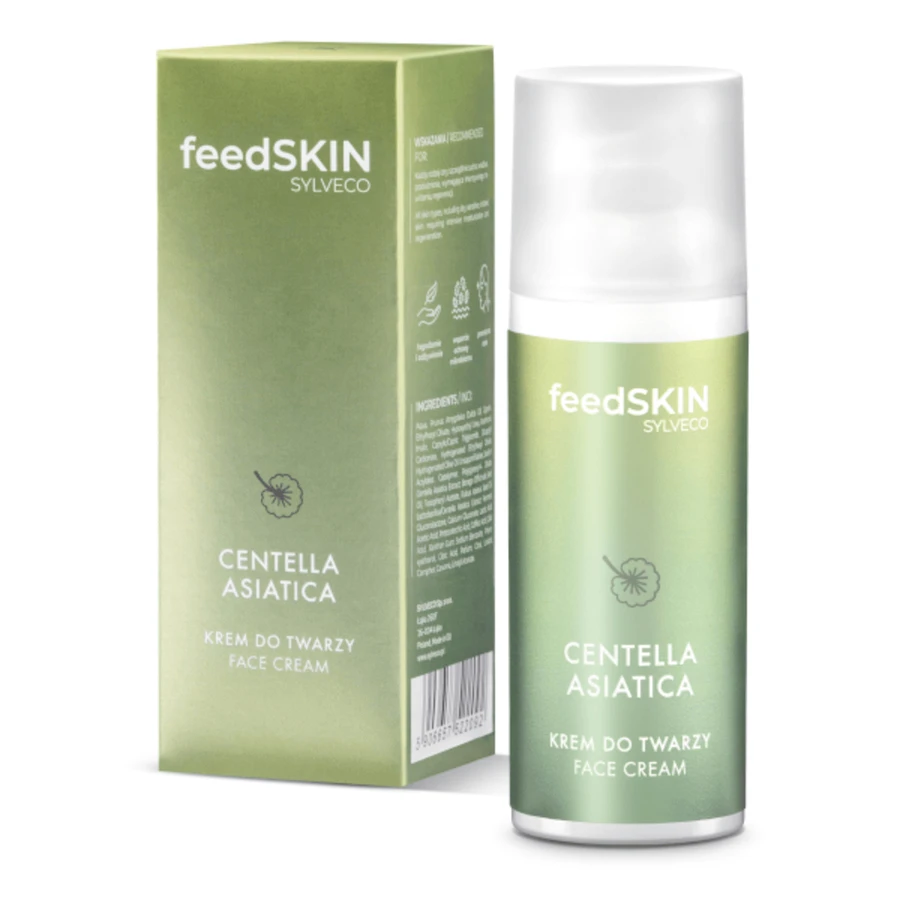 Sylveco FeedSkin Centella Asiática, crema facial con Centella Asiática, 50 ml