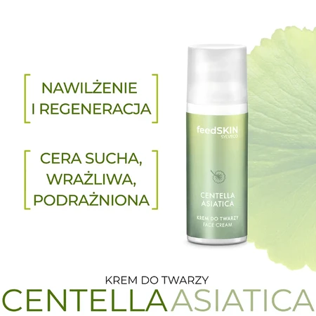 Sylveco FeedSkin Centella Asiática, crema facial con Centella Asiática, 50 ml