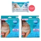 Canpol Babies set, breathable 2-in-1 postpartum panties, with pad, disposable, size S/M, 2 x 5 pieces + moistened wipes, 60 pieces free of charge