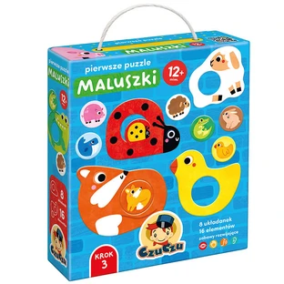 CzuCzu First Toddler Puzzles, puzzles pour enfants, à partir de 12 mois, 16 éléments