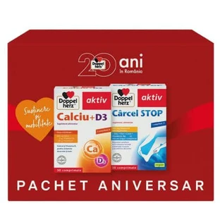 Package Calcium + D3 Aktiv 30 tablets + Carcel Stop 30 tablets, Doppelherz