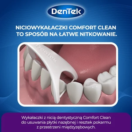 DENTEK Seda Dental Palillos Comfort Clean, 30 unid.