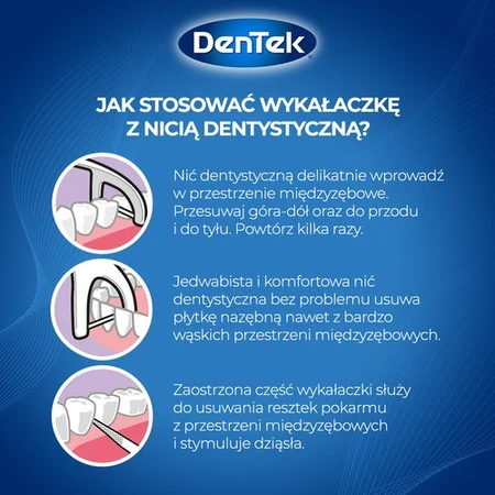 DENTEK Seda Dental Palillos Comfort Clean, 30 unid.