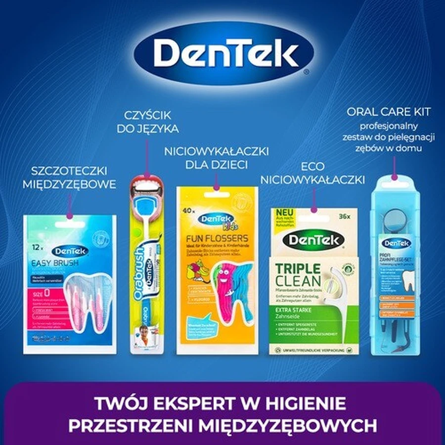 DENTEK Seda Dental Palillos Comfort Clean, 30 unid.