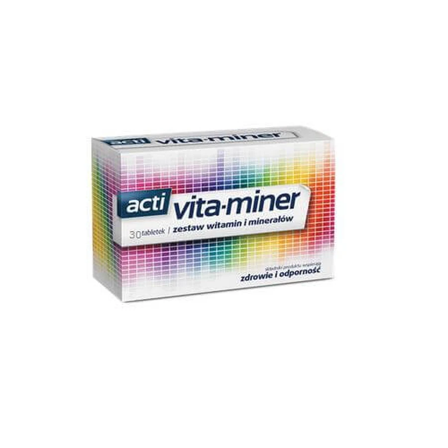 Acti VITA-MINER, 30 Tabletten