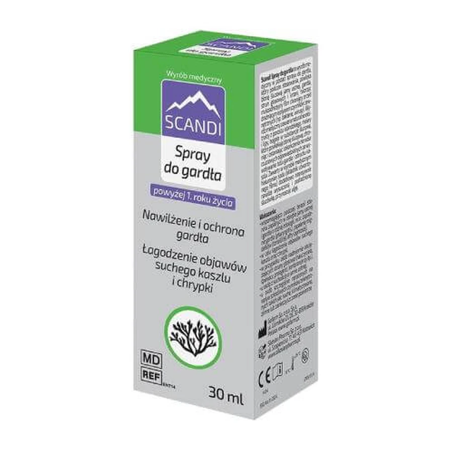 Scandi Keelspray, 30 ml
