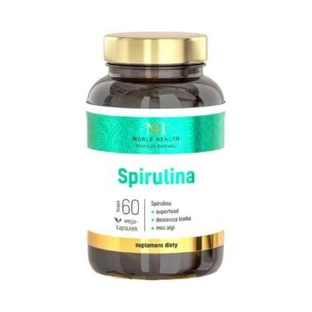 NOBLE HEALTH Spirulina, 60 cápsulas