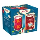 YOGI TEA Thermobecher-Set mit klassischem Tee, 17x2,2g KURZFRISTIGES DATUM 30.11.2025
