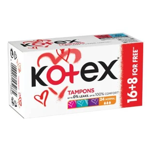 KOTEX Normal UltraSorb tampons, 16 pièces