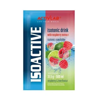 ACTIVLAB ISOACTIVE Isotonic drink Raspberry with lime, 31.5g