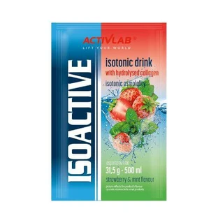 ACTIVLAB ISOACTIVE Isotonic drink Strawberry with mint, 31.5g