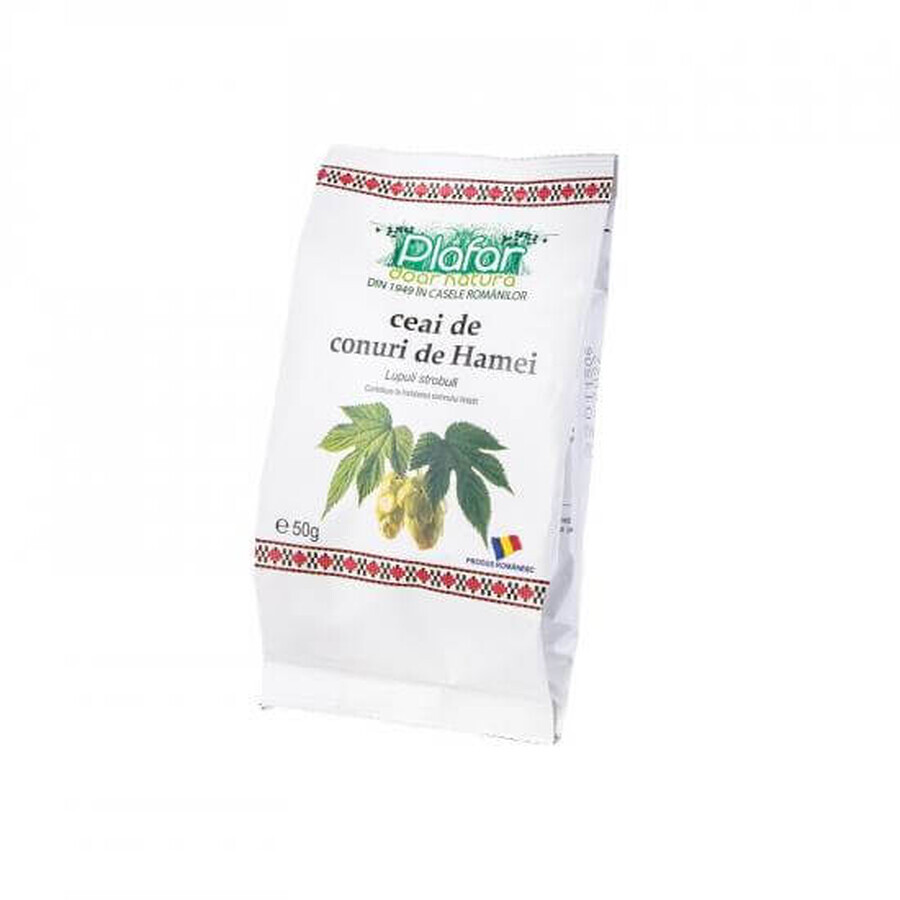 Cumpără Ceai conuri de Hamei, 50 g, Plafar Ceai conuri de Hamei, 50 g, Plafar