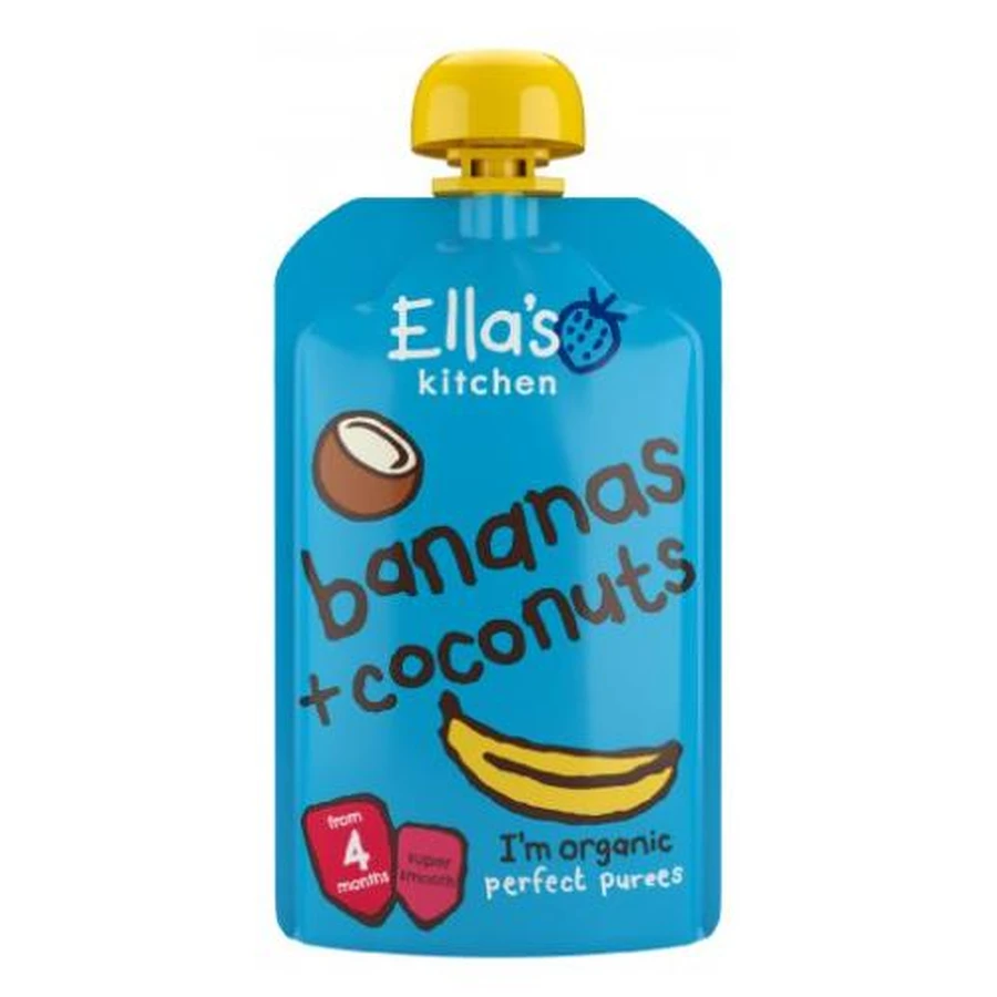 Ella's Kitchen BIO Banana and Coconut, 120 g