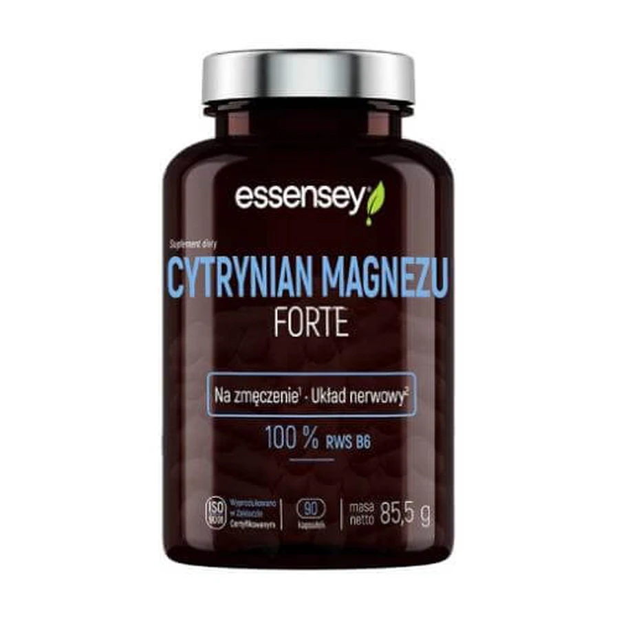 Essensey Magnesiumcitraat Forte, 90 capsules