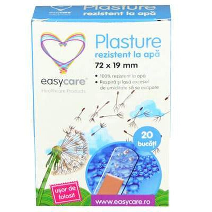 Boutique Patchs résistants à l'eau 72x19 mm, 20 pièces, EasyCare Patchs résistants à l'eau 72x19 mm, 20 pièces, EasyCare