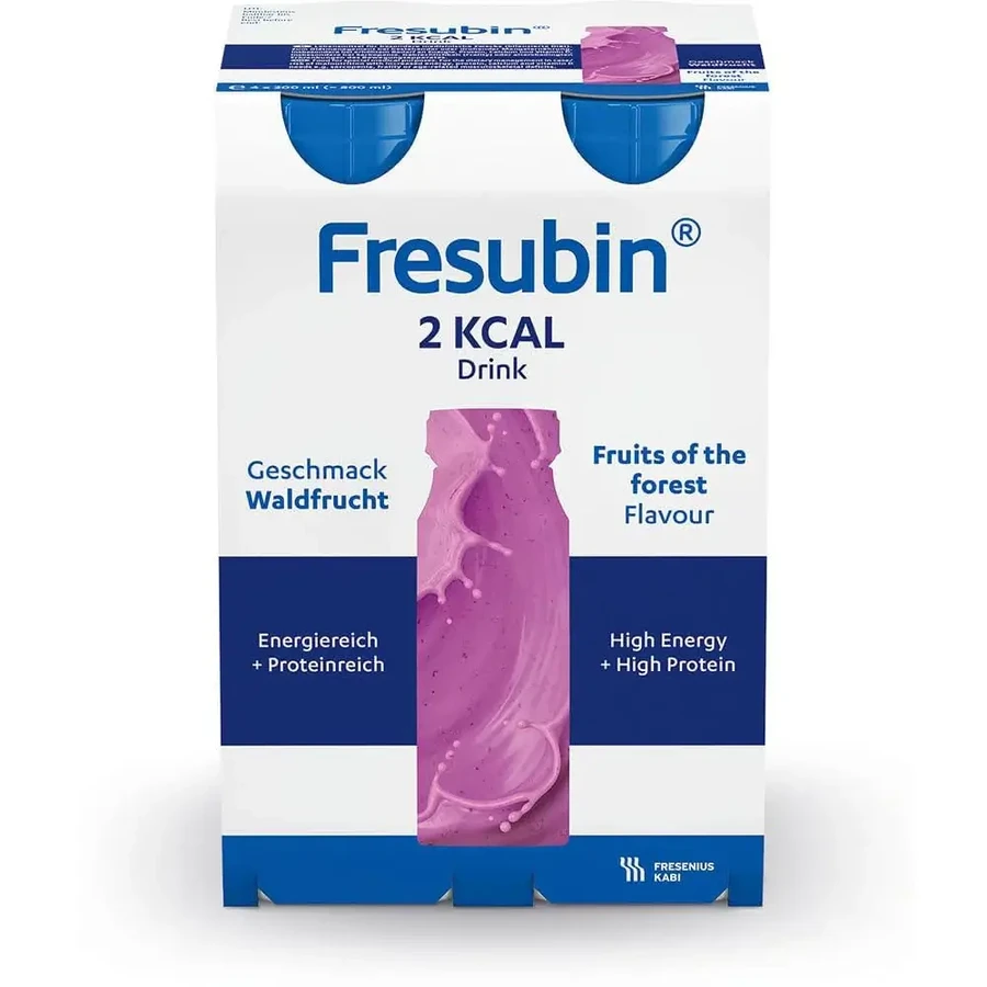 Fresubin 2kcal Drank bosvruchten, 4x200ml