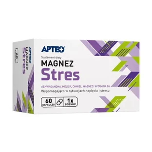 Magnésium Stress APTEO, 60 gélules