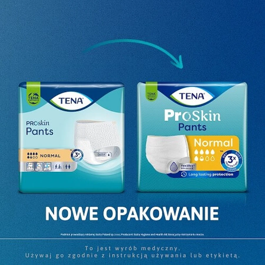 TENA PANTS ProSkin Slip absorbente normal XL, 15 unidades