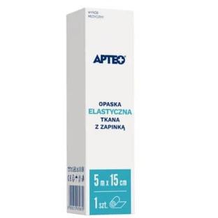 APTEO geweven elastiek met sluiting 5 m x 15 cm, 1 stuk