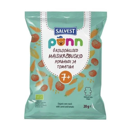 SALVEST PÕNN BIO-Tomatenchips, 20 g