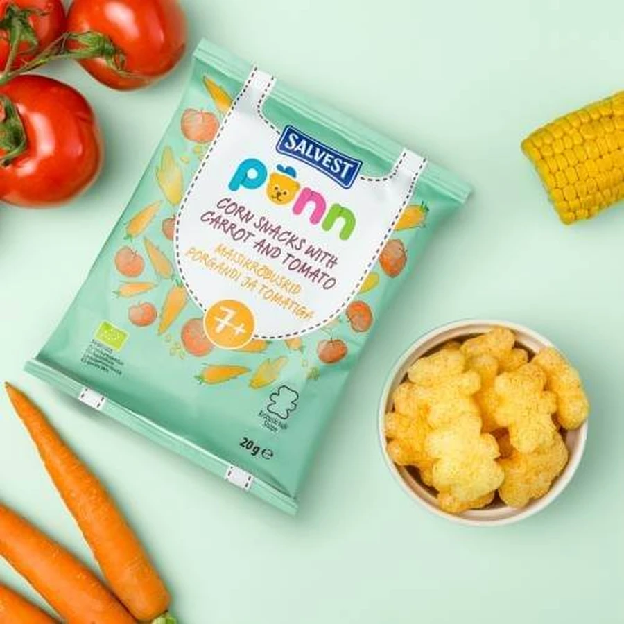 SALVEST PÕNN BIO-Tomatenchips, 20 g