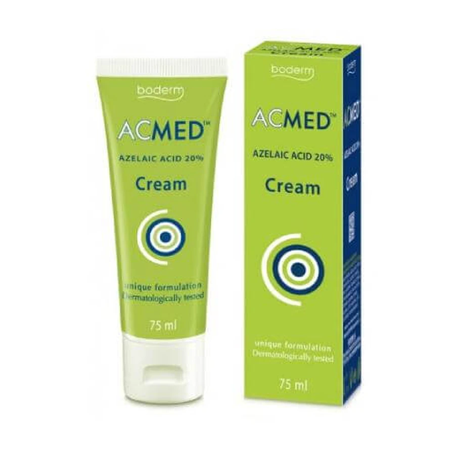 ACMED Azelaic Acid 20% Anti-acne cream for face and body, 75ml