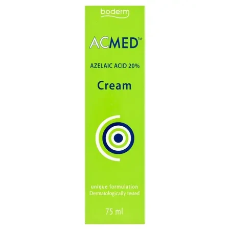 ACMED Azelaic Acid 20%, anti-acnecrème voor gezicht en lichaam, 75 ml