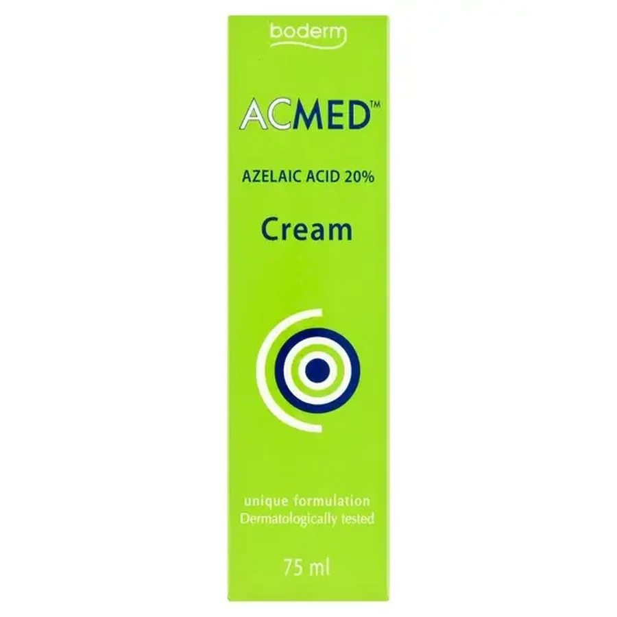 ACMED Azelaic Acid 20%, anti-acnecrème voor gezicht en lichaam, 75 ml