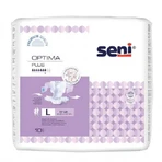 SENI OPTIMA PLUS LARGE couches avec ceinture, 10 pièces