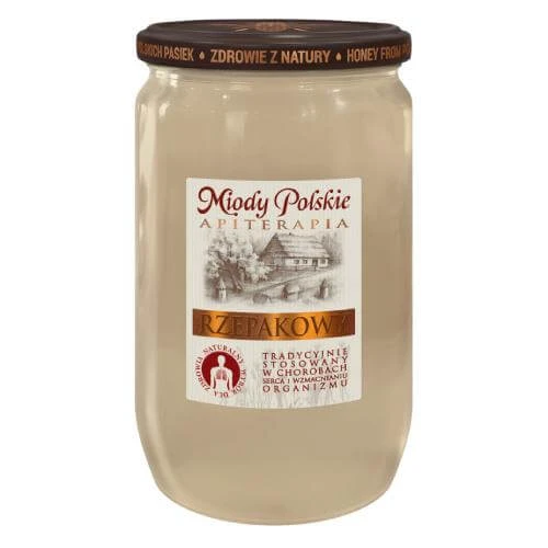 Miody Polskie Miód rzepakowy, 950 g
