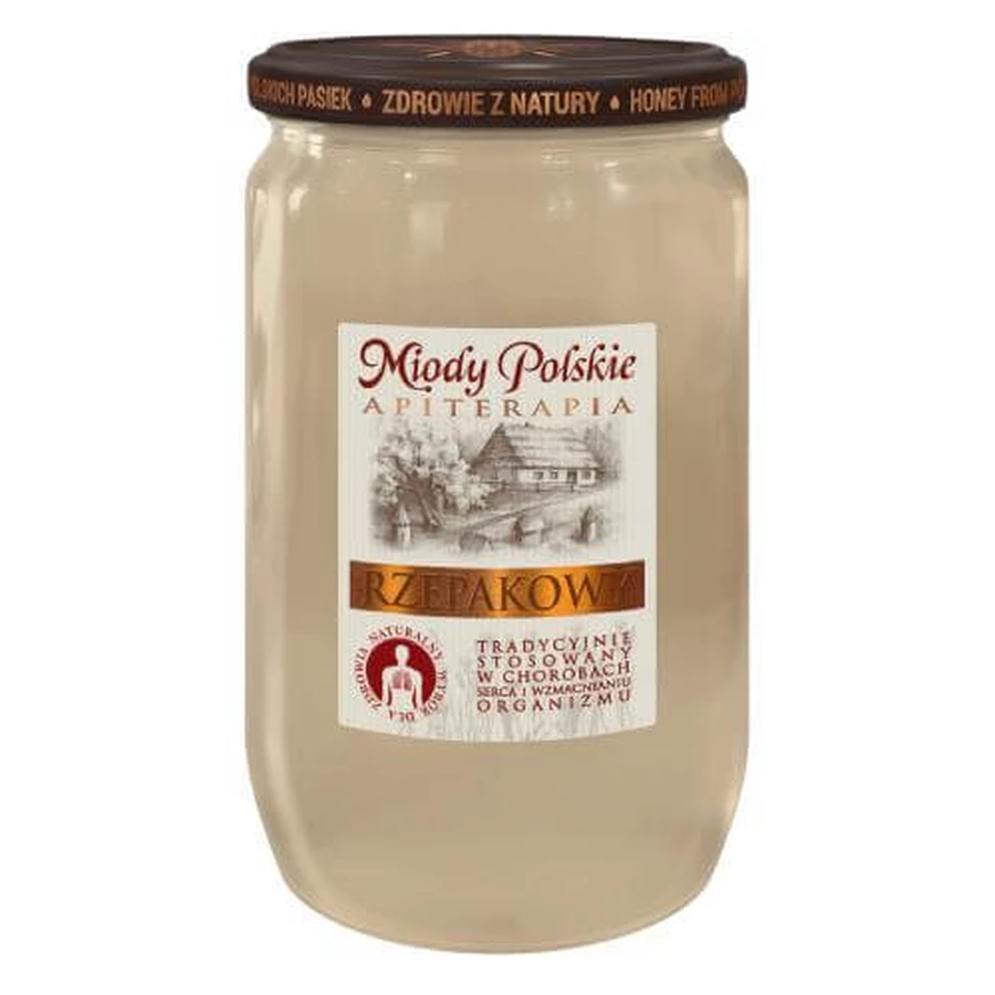 Miody Polskie Miód rzepakowy, 950 g