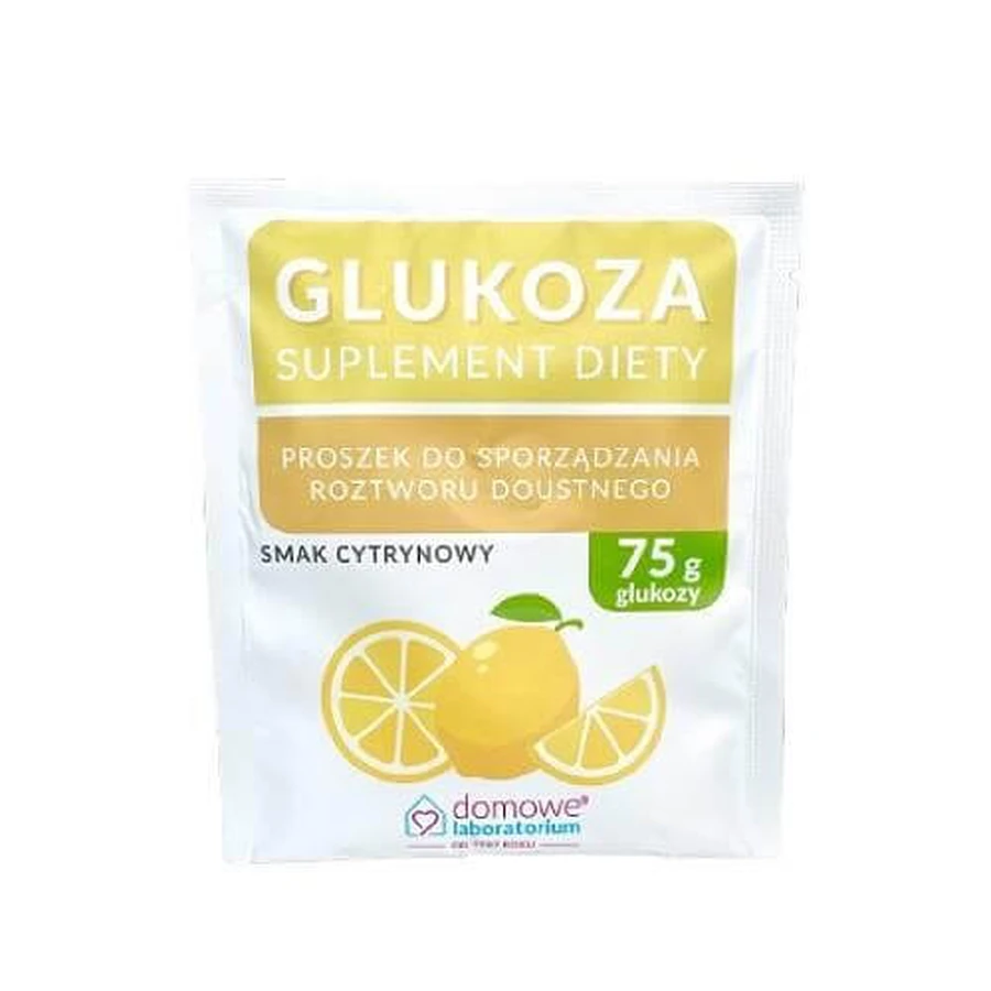 Startseite Labor Zitrone Glukose, 75 g