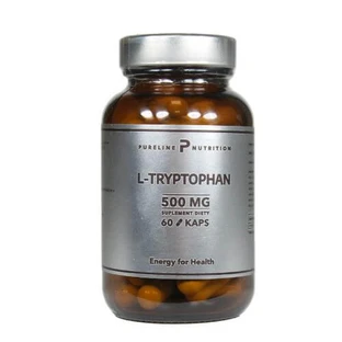 Pureline Nutrition Extrait de L-tryptophane 500 mg, 60 gélules