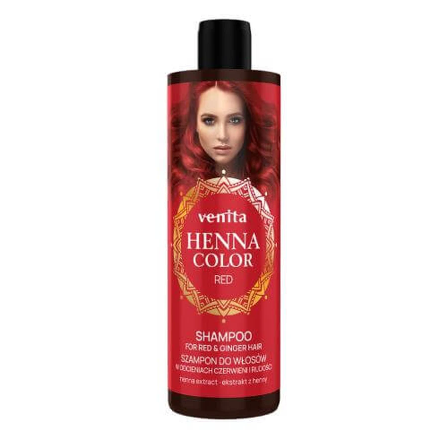 VENITA Shampoo voor rood en rood haar, 300ml