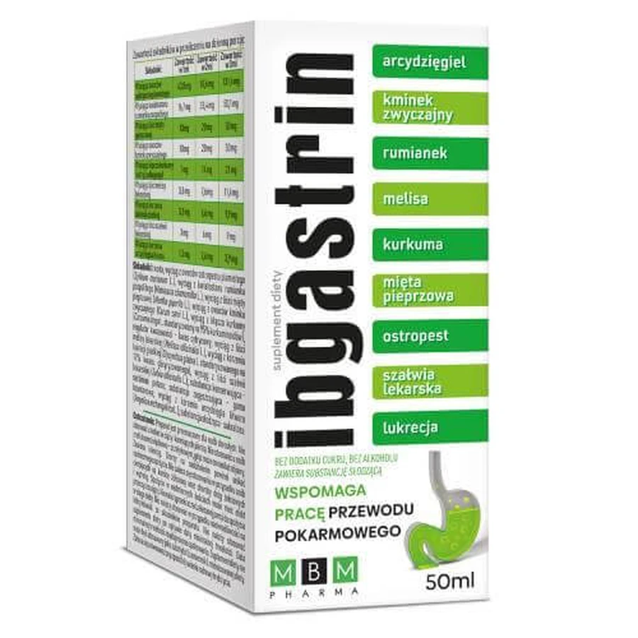Ibgastrin drops, 50 ml