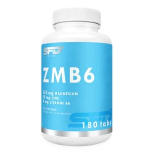 SFD ZMB6 Magnésium Zinc Vitamine B6, 180 comprimés