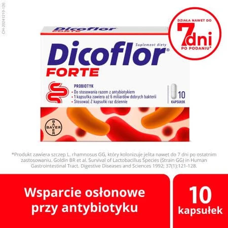 Dicoflor Forte probiotisch, 10 Kapseln