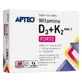 APTEO Vitamin D3+K2 MK-7 Forte, 60 caps