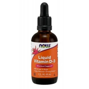 NOW LIQUID VITAMIN D3, 59ml