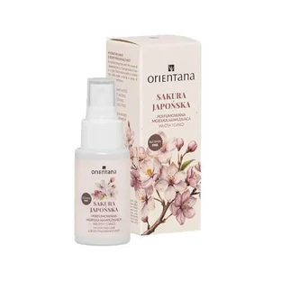 Bruma hidratante perfumada japonesa Orientana Sakura para cuerpo y cabello, 50 ml