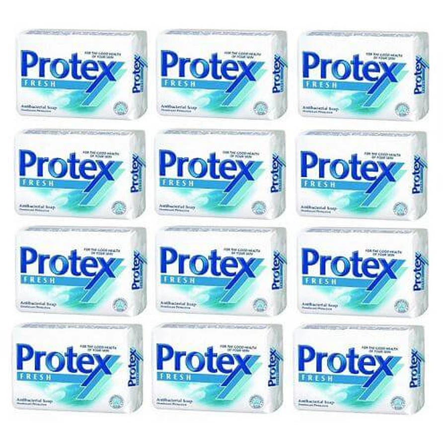 12er-Set PROTEX FRESH Antibakterielle Seife, 90g