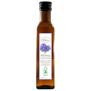 OLVITA Flaxseed oil for the Dr Budwig diet cold-pressed, 500 ml