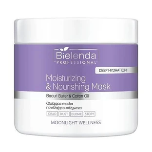 Bielenda Profesional Mascarilla Envolvente Hidratante y Nutritiva Luz de Luna, 600 g