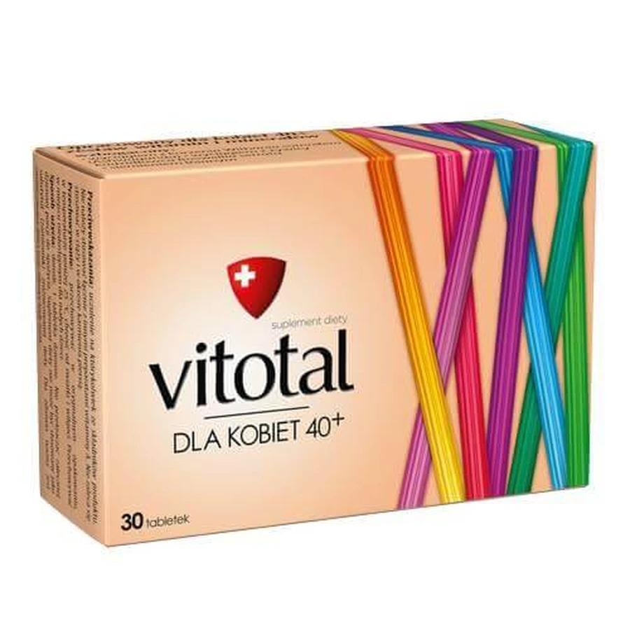 VITOTAL Pour les Femmes 40+, 30 comprimés
