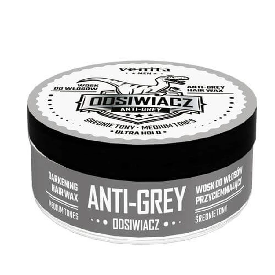 VENITA MEN Darkening hair wax, medium tones, 75g