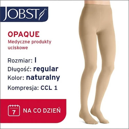 JOBST OPAQUE compressiepanty CCL1 natuur, maat 1 ZP