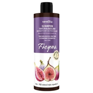 VENITA Champú tricológico enzimático para cabello graso con ficina, 300 ml