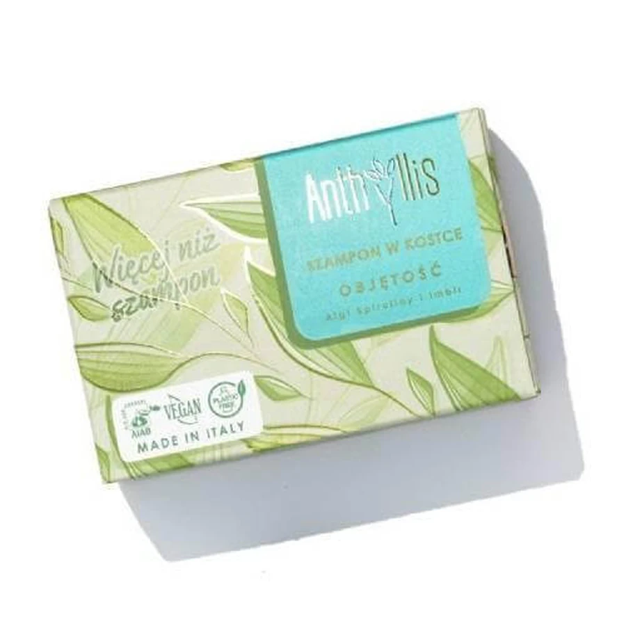 ANTHYLLIS Volumising Bar Shampoo mit Ingwer und Spirulina-Extrakt, 80g