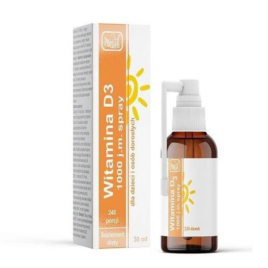 Vitamine D3 1000j.m. Spray, 30ml